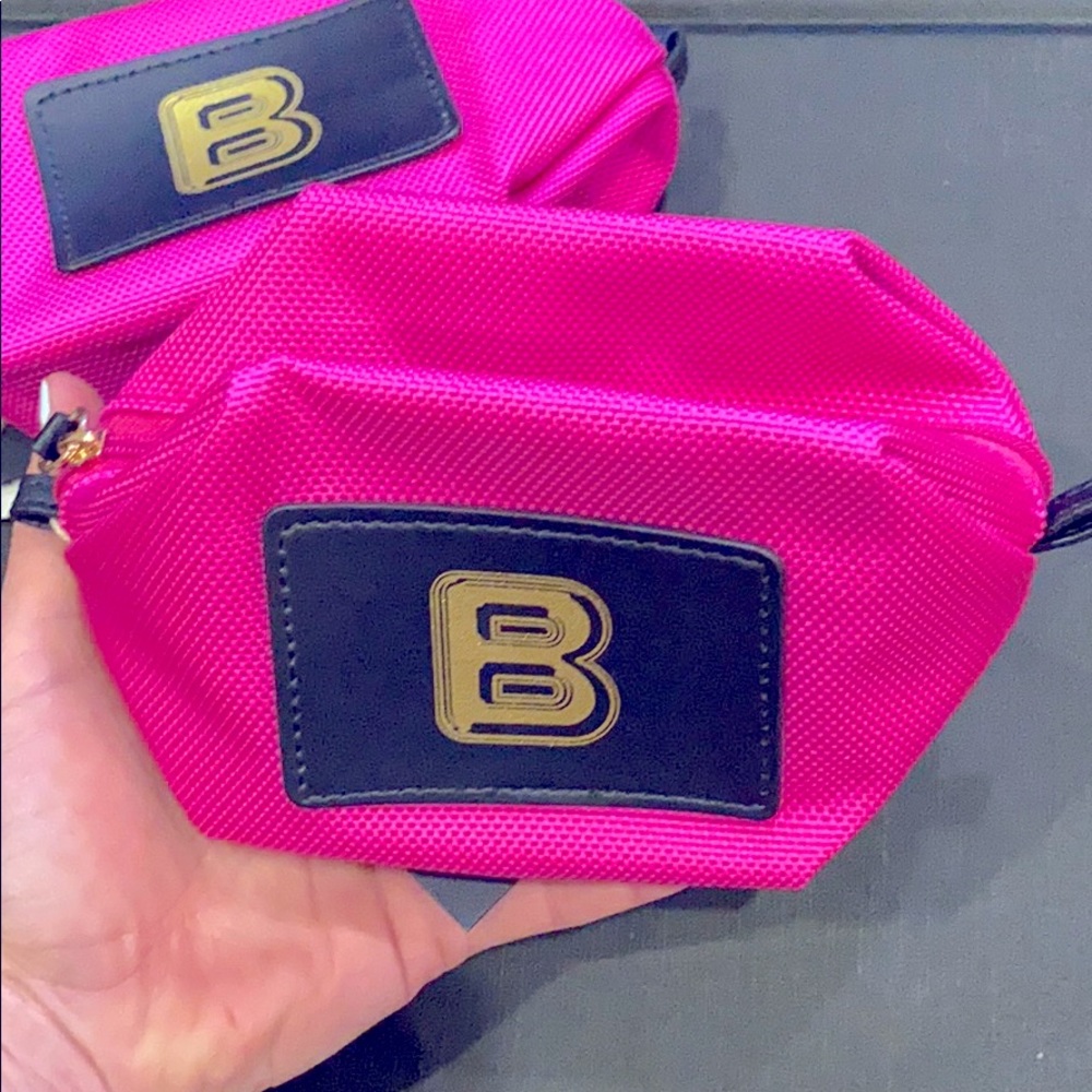 Boulevard Bubble Pouches Initials B